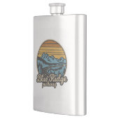 Blue Ridge Parkway Retro Flachmann (Links)