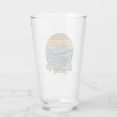 Blue Ridge Parkway Retro Glas (Rückseite)