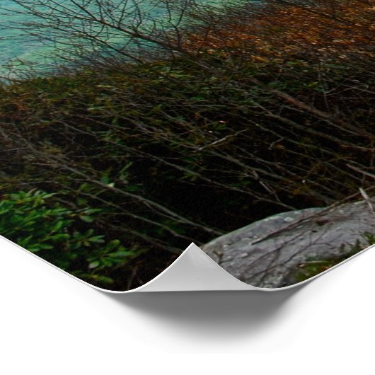 Blue Ridge Parkway Scene 1 Poster (Ecke)