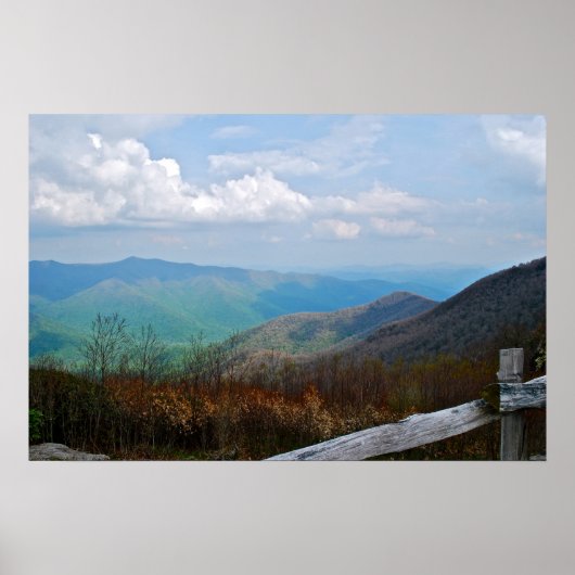 Blue Ridge Parkway Scene 1 Poster (Vorne)