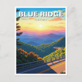 Blue Ridge Parkway Souvenir Postkarte (Vorderseite)