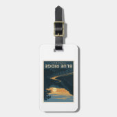 Blue Ridge Parkway Sunset Gepäckanhänger (Vorderseite vertikal)