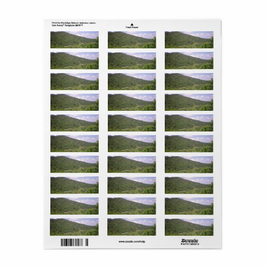 Blue Ridge Parkway Sweep Road (Vorne)