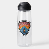 Blue Ridge Parkway Trinkflasche (Rückseite)