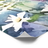 Blue Ridge Scenic Landscape Art Poster (Ecke)