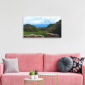 Blue Ridge Spring Canvas Print Leinwanddruck (Insitu (Wohnzimmer))