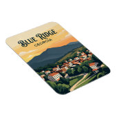 Blue Ridge USA Magnet (Rechte Seite)