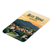Blue Ridge USA Magnet (Linke Seite)