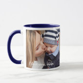 Blue Ringer Tasse Hinzufügen von Bild und Text (Links)