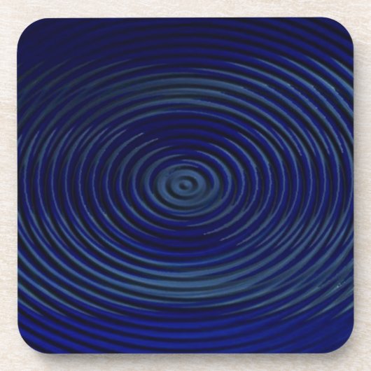 Blue Ripple Untersetzer - Design 1 (Vorderseite)