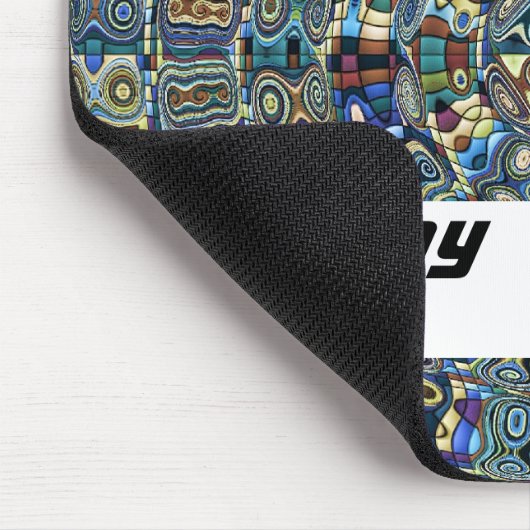 Blue Ripples, Business Mousepad (Ecke)