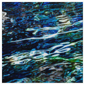 Blue River Fabric Stoff (Nahaufnahme)