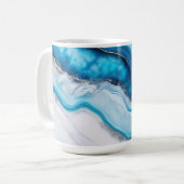 Blue River Marble Kaffeetasse (Vorderseite Links)