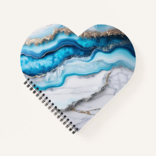 Blue River Marble Notizblock
