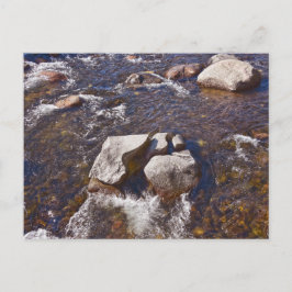Blue River Pattern, Breckenridge Postkarte