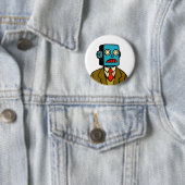 Blue Robot Button (Beispiel)