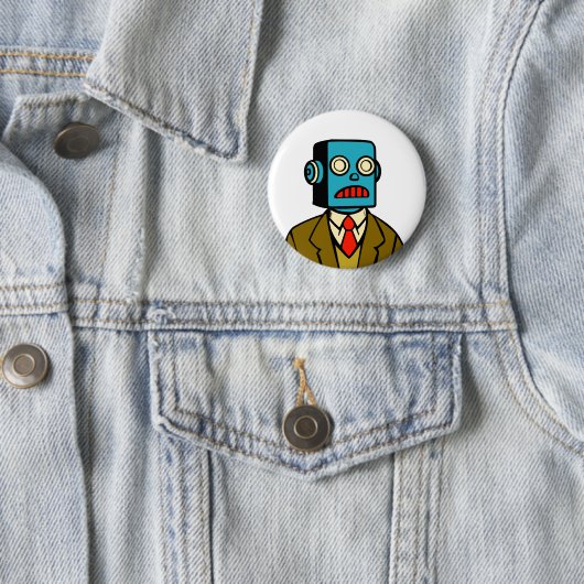 Blue Robot Button (Beispiel)