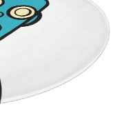 Blue Robot Schneidebrett (Ecke)