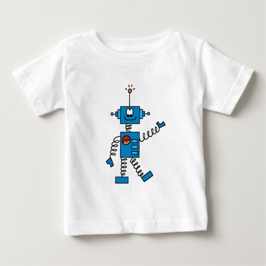 Blue Robot Tshirts und Geschenke (Vorderseite)
