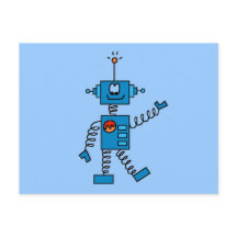 Blue Robot Tshirts und Geschenke