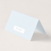 Blue Rocking Baby Boy Dusche Dankeschön Karten (Rückseite)