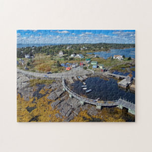Blue Rocks Nova Scotia. Puzzle