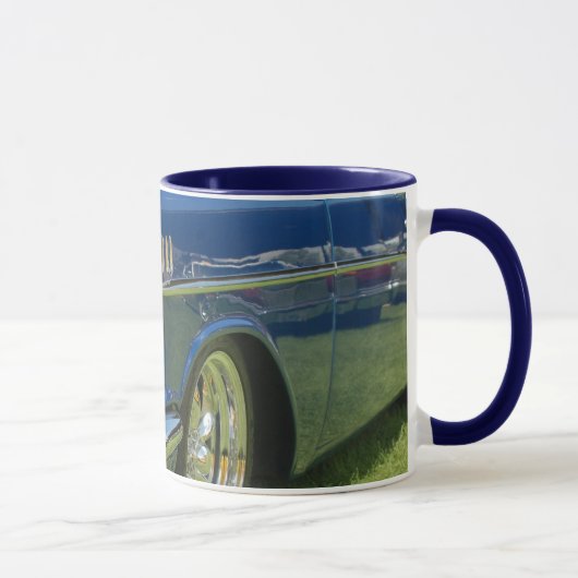Blue Rod Car Tasse (Rechts)