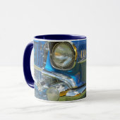 Blue Rod Car Tasse (Vorderseite Links)