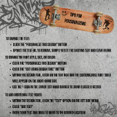 Blue Roll mit Time Skater Schlafzimmeruhr Quadratische Wanduhr