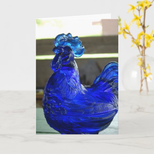 Blue Roo Karte (Gelbe Blume)