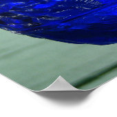 Blue Roo Poster (Ecke)