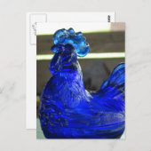 Blue Roo Postkarte (Vorne/Hinten)