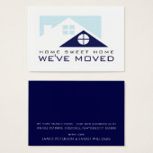 Blue Rooftop, Änderung der Adresskarte (Vorne & Hinten)