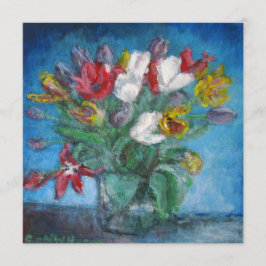 Blue Room Tulip Blume Bouquet in einer Vase