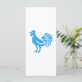 Blue Rooster (Stehend Vorderseite)
