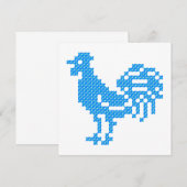 Blue Rooster (Vorne/Hinten)