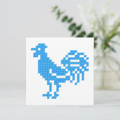 Blue Rooster (Stehend Vorderseite)