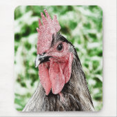 Blue Rooster Digital Art Mousepad (Vorne)