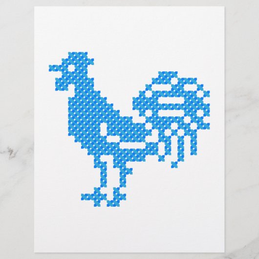 Blue Rooster Flyer (Vorne)