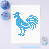 Blue Rooster Flyer (Einzeln)