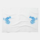 Blue Rooster Handtuch (Horizontal)