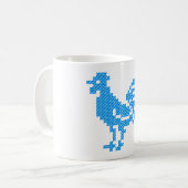 Blue Rooster Kaffeetasse (Vorderseite Links)