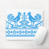 Blue Rooster Kreuzstich Mousepad (Mit Mouse)