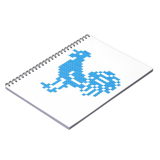 Blue Rooster Notizblock (Linke Seite)