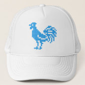 Blue Rooster Truckerkappe (Vorderseite)