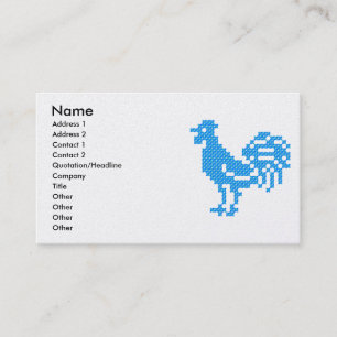 Blue Rooster Visitenkarte