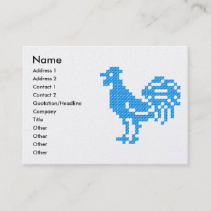 Blue Rooster Visitenkarte