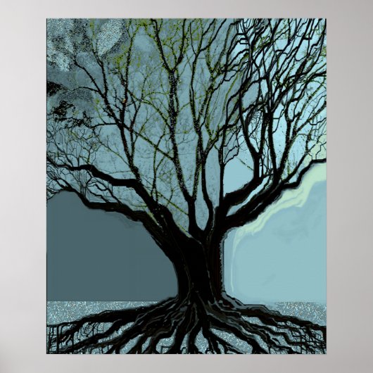 Blue Roots Poster (Vorne)