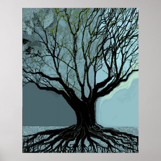 Blue Roots Poster (Vorne)