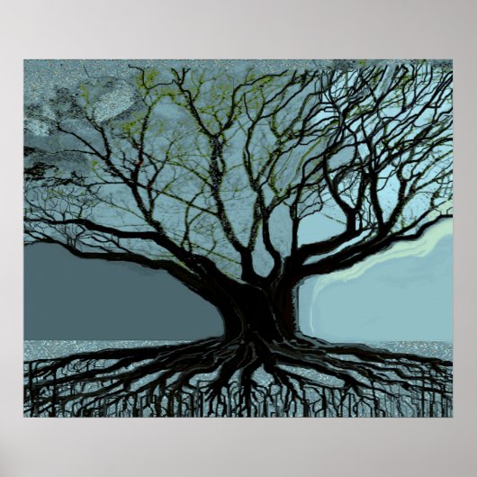 Blue Roots Poster (Vorne)